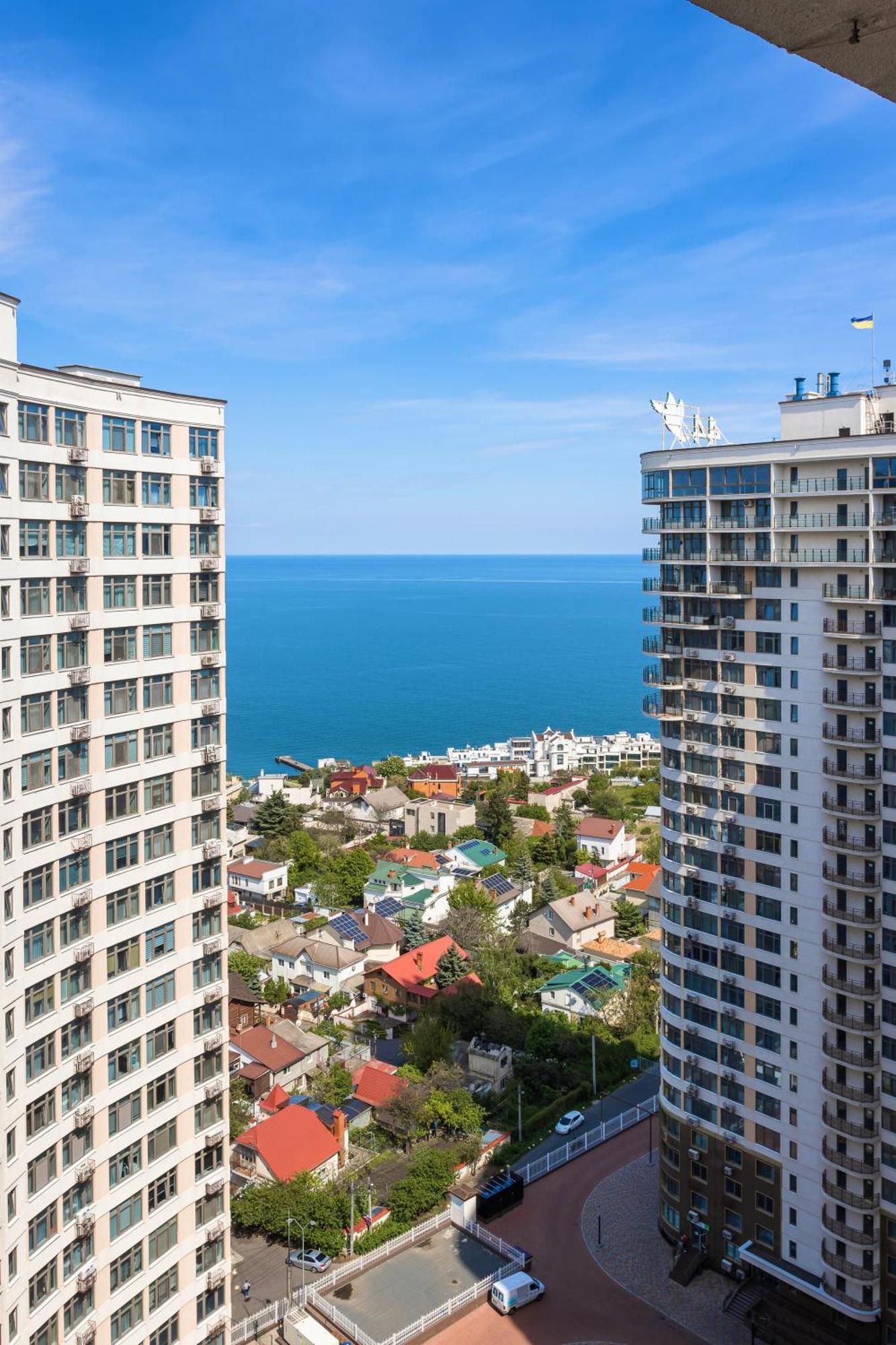 Appartement Direct Sea View à Odessa Extérieur photo