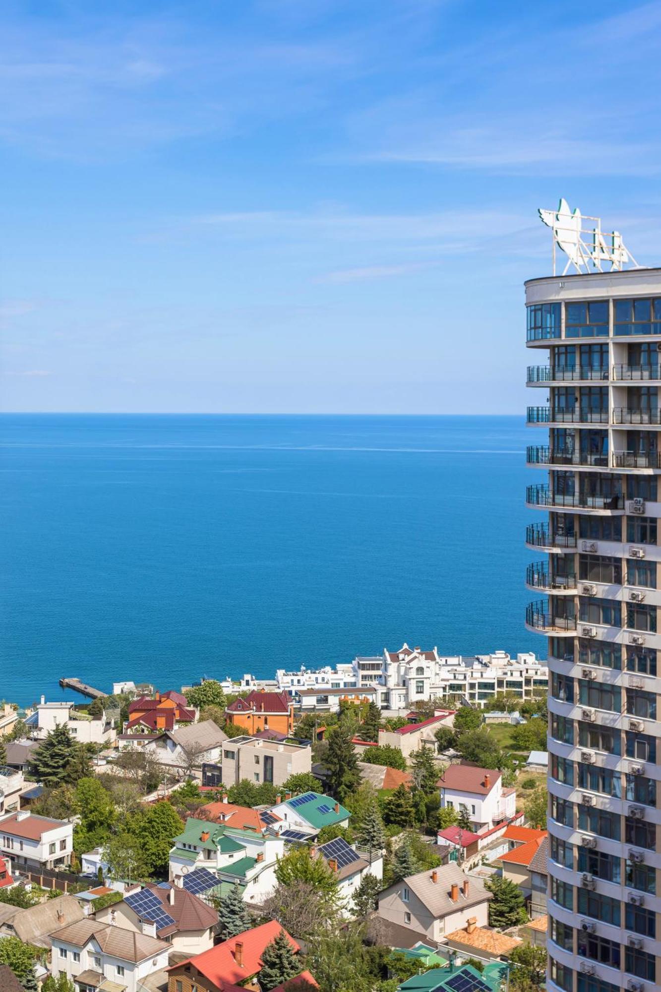 Appartement Direct Sea View à Odessa Extérieur photo